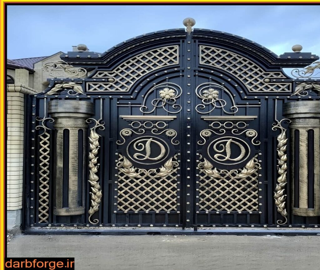 نوع متریال درب ویلایی فرفورژه
