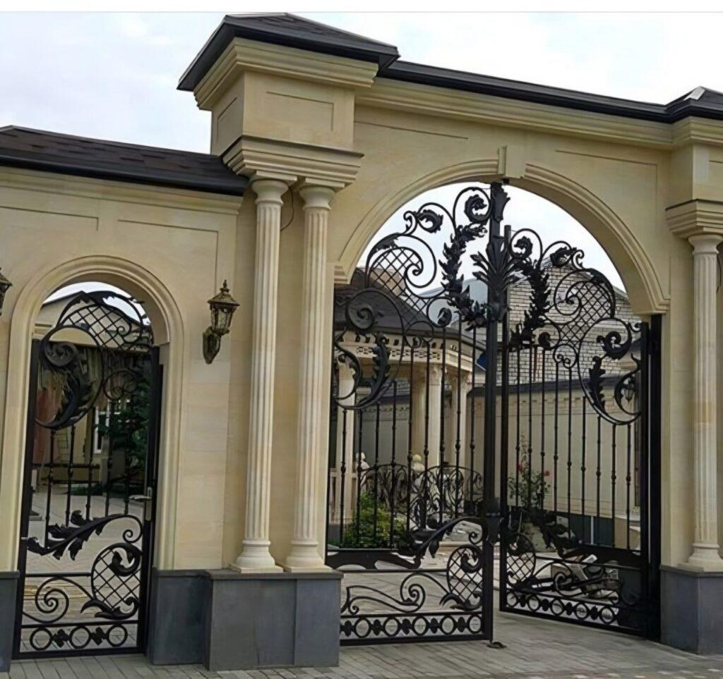 نصب درب ویلایی آهنی و فرفورژه
