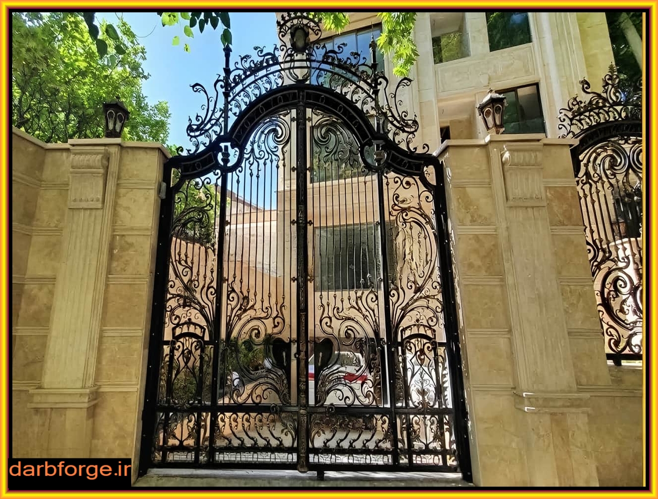 قیمت درب پارکینگی لوکس و مدرن