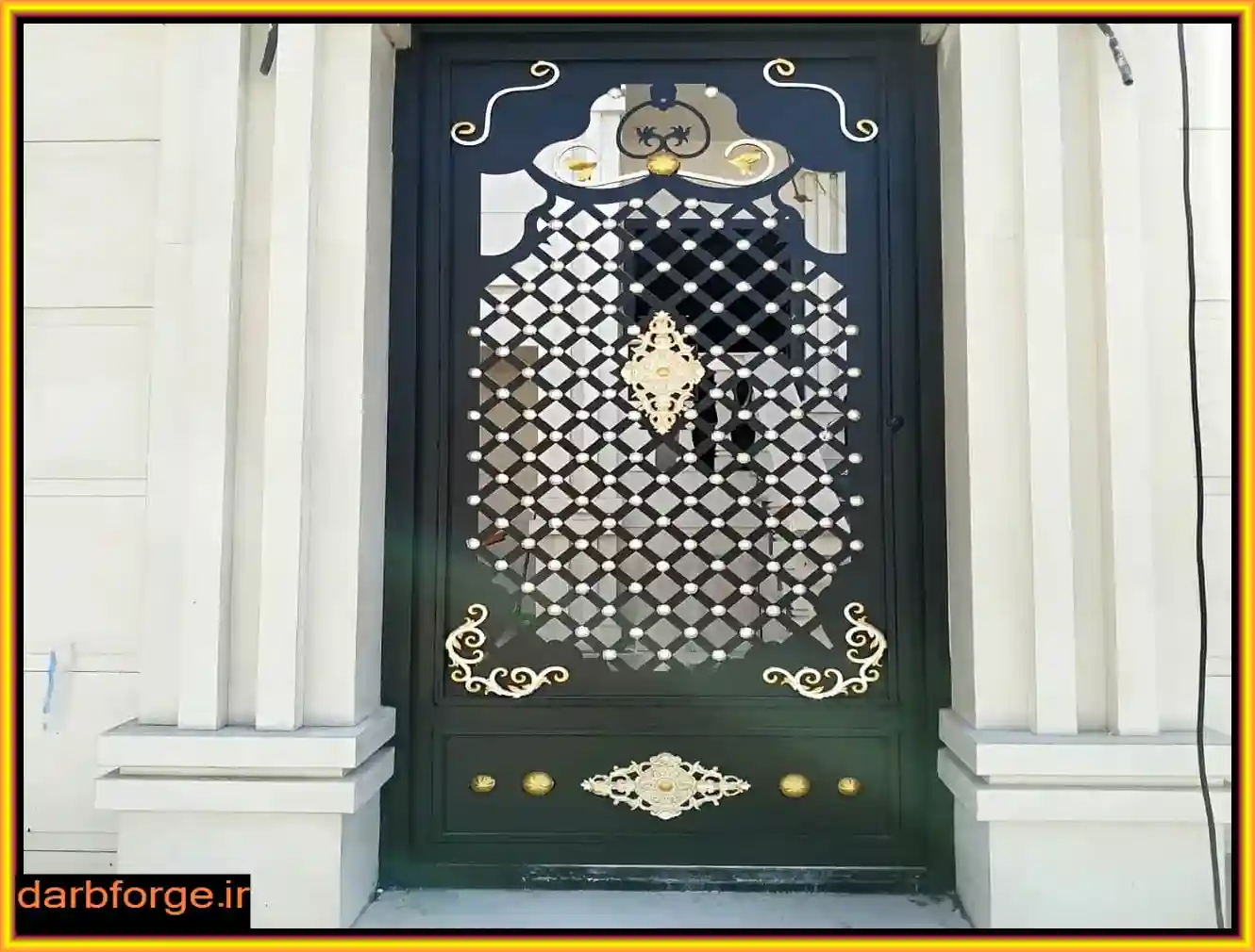 درب های فورژه ویلا تک لنگه درب های فورژه ویلا تک لنگه