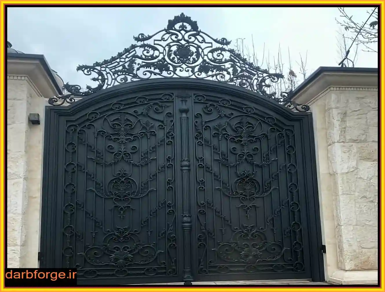 درب ویلایی ورودی ساختمان مدرن درب ویلایی ورودی ساختمان مدرن