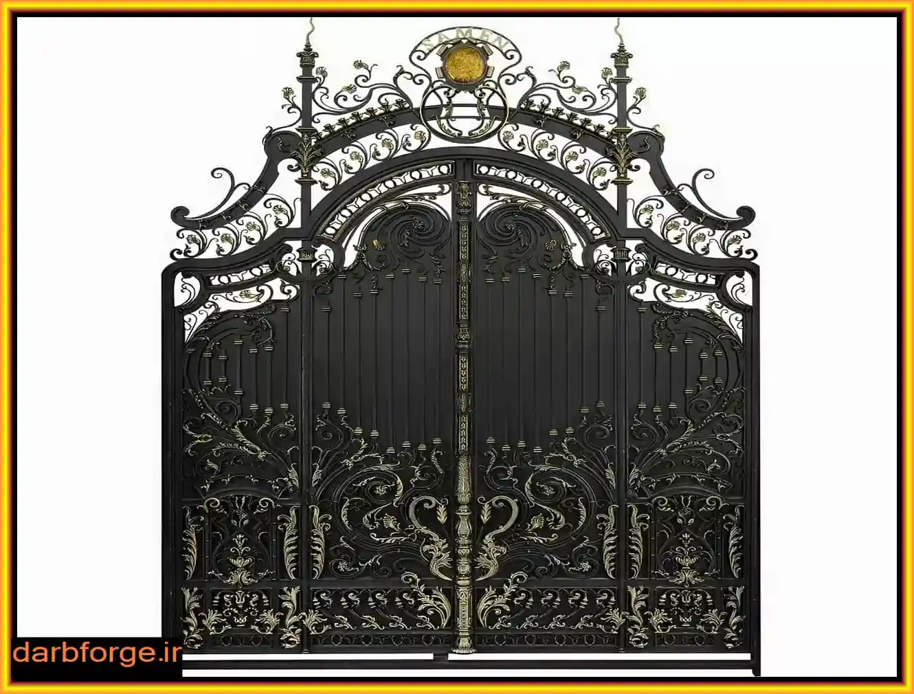 خرید درب حیاط فلزی