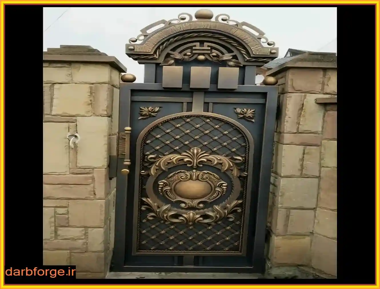 مدل های جدید درب حیاط ویلایی