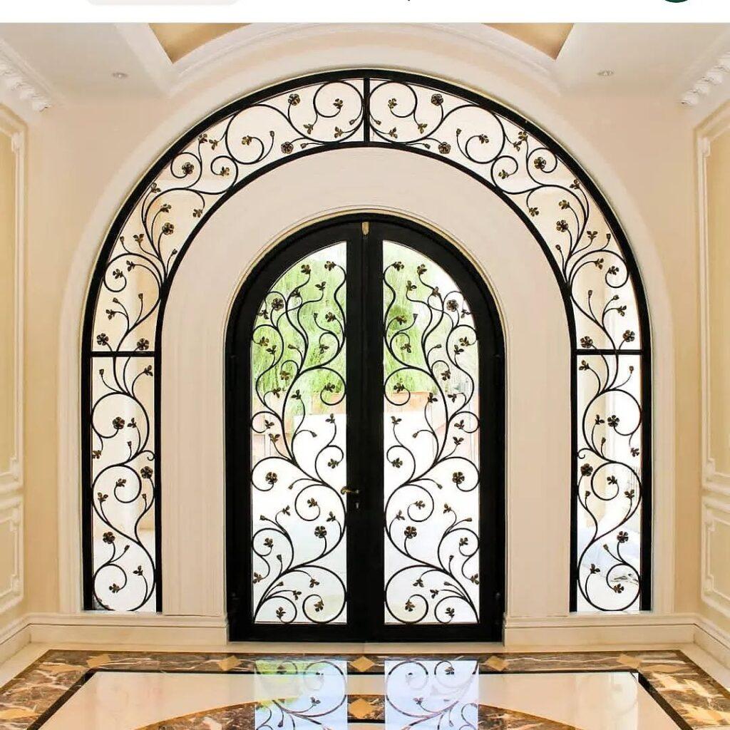 قیمت درب لابی فرفورژه قیمت درب لابی فرفورژه