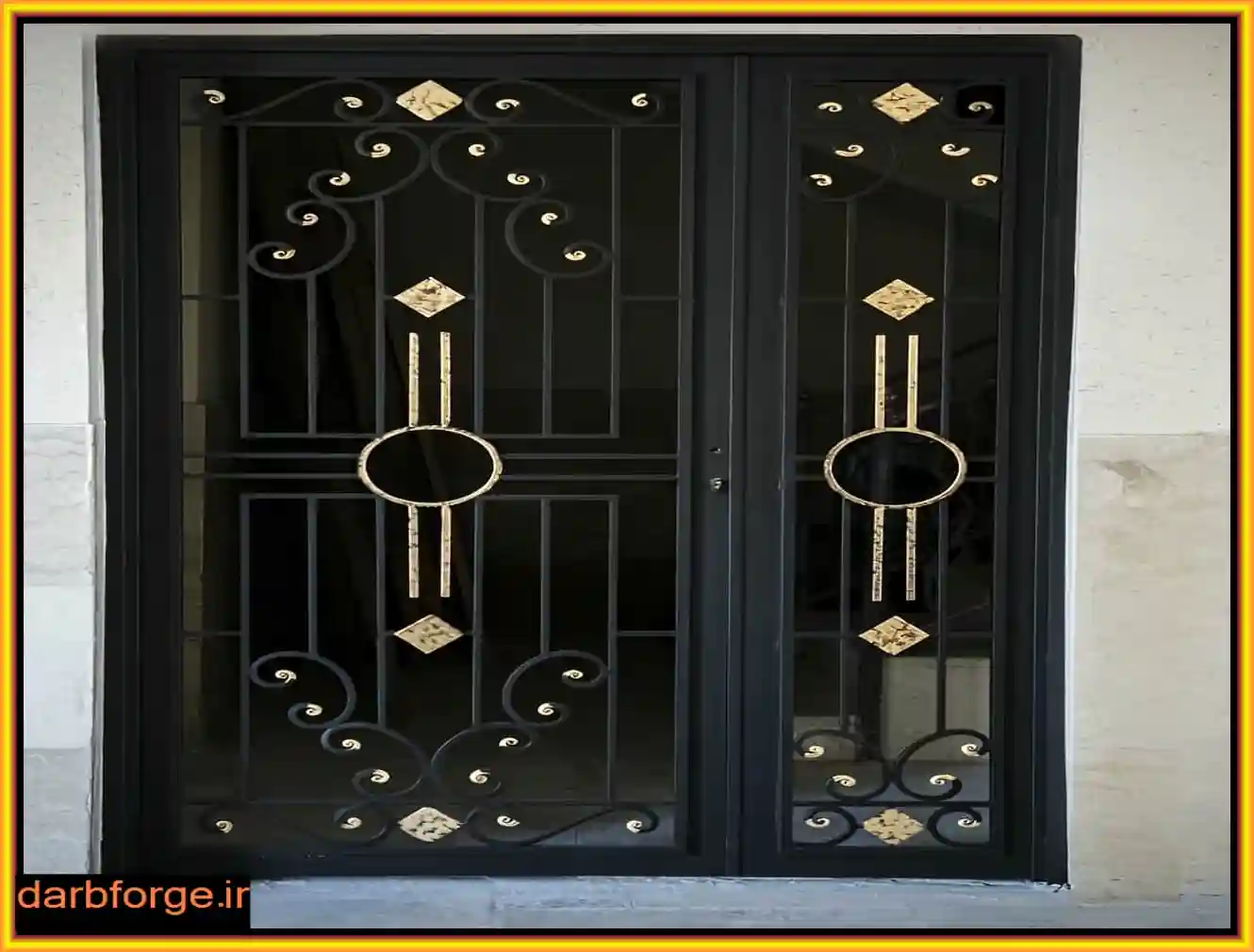 درب فلزی ویلایی تک لنگه درب فلزی ویلایی تک لنگه