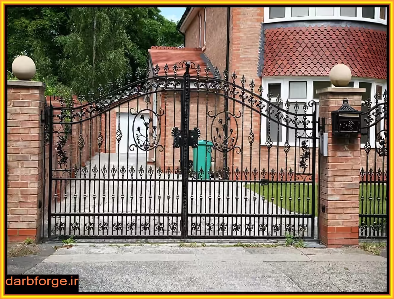 نحوه ساخت درب ورودی ساختمان آهنی ساده نحوه ساخت درب ورودی ساختمان آهنی ساده