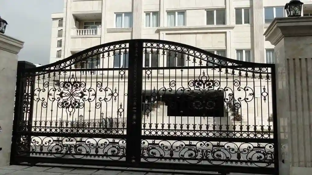 مدل درب حیاط دو لنگه ساده مدل درب حیاط دو لنگه ساده