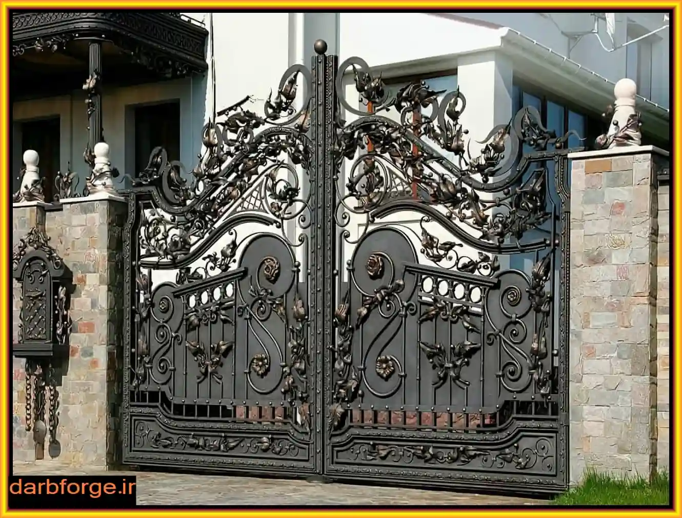 درب فلزی ویلا درب فلزی ویلا