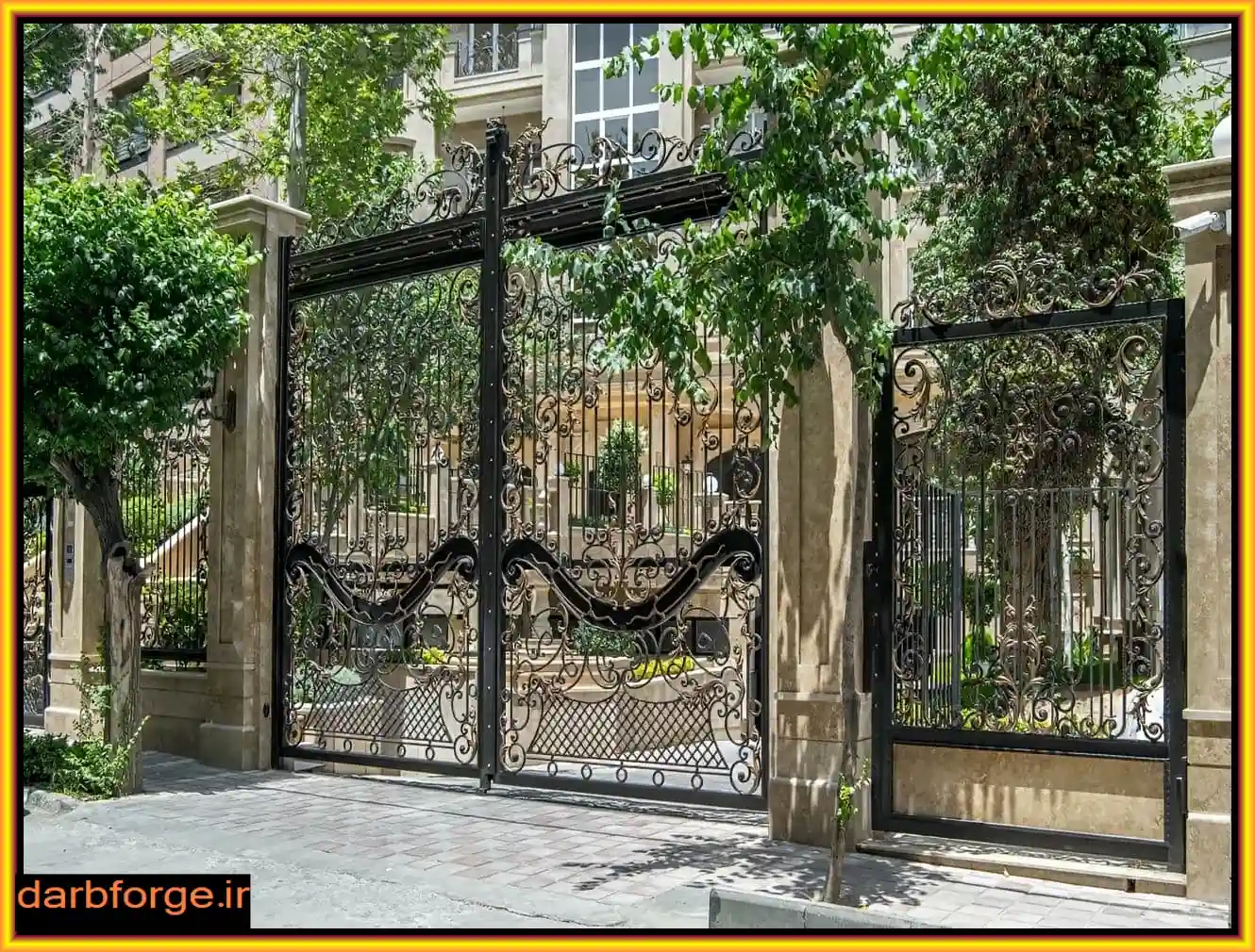 درب فلزی ویلا درب فلزی ویلا
