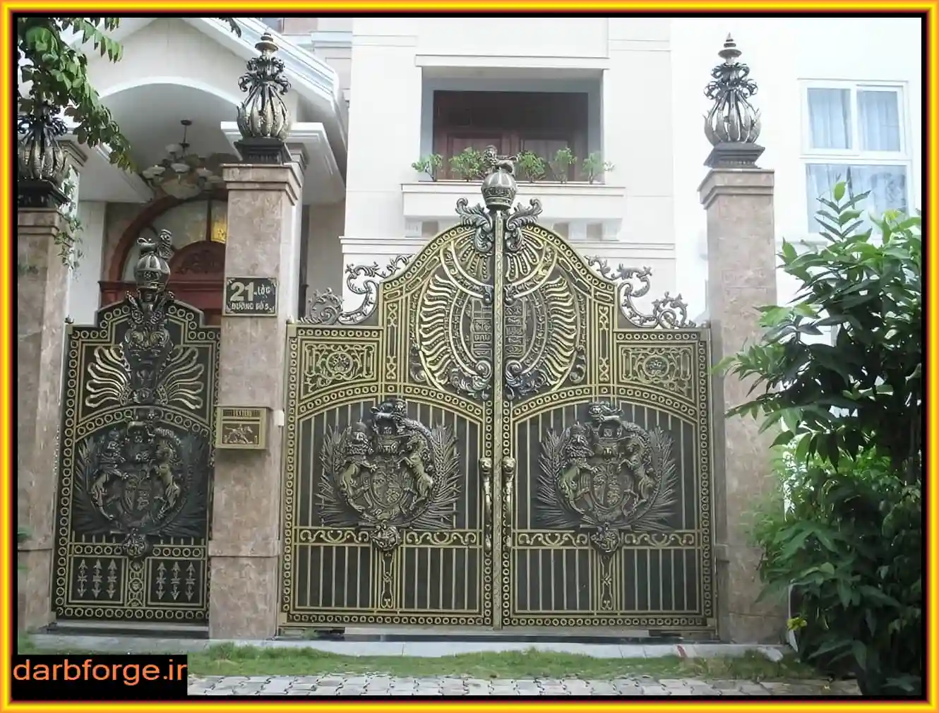 درب ورودی ویلایی شیشه ای درب ورودی ویلایی شیشه ای