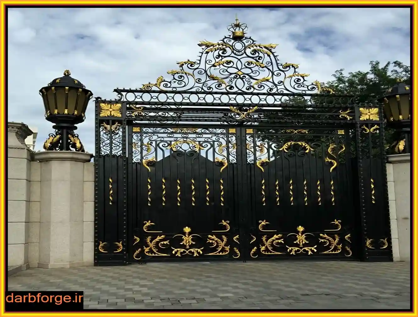 درب لاکچری فرفورژه درب لاکچری فرفورژه