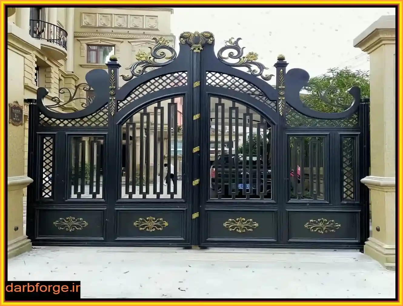 درب ورودی ساختمان اداری درب ورودی ساختمان اداری