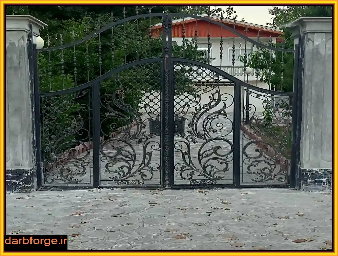 مدل های جدید درب حیاط برای ویلاها