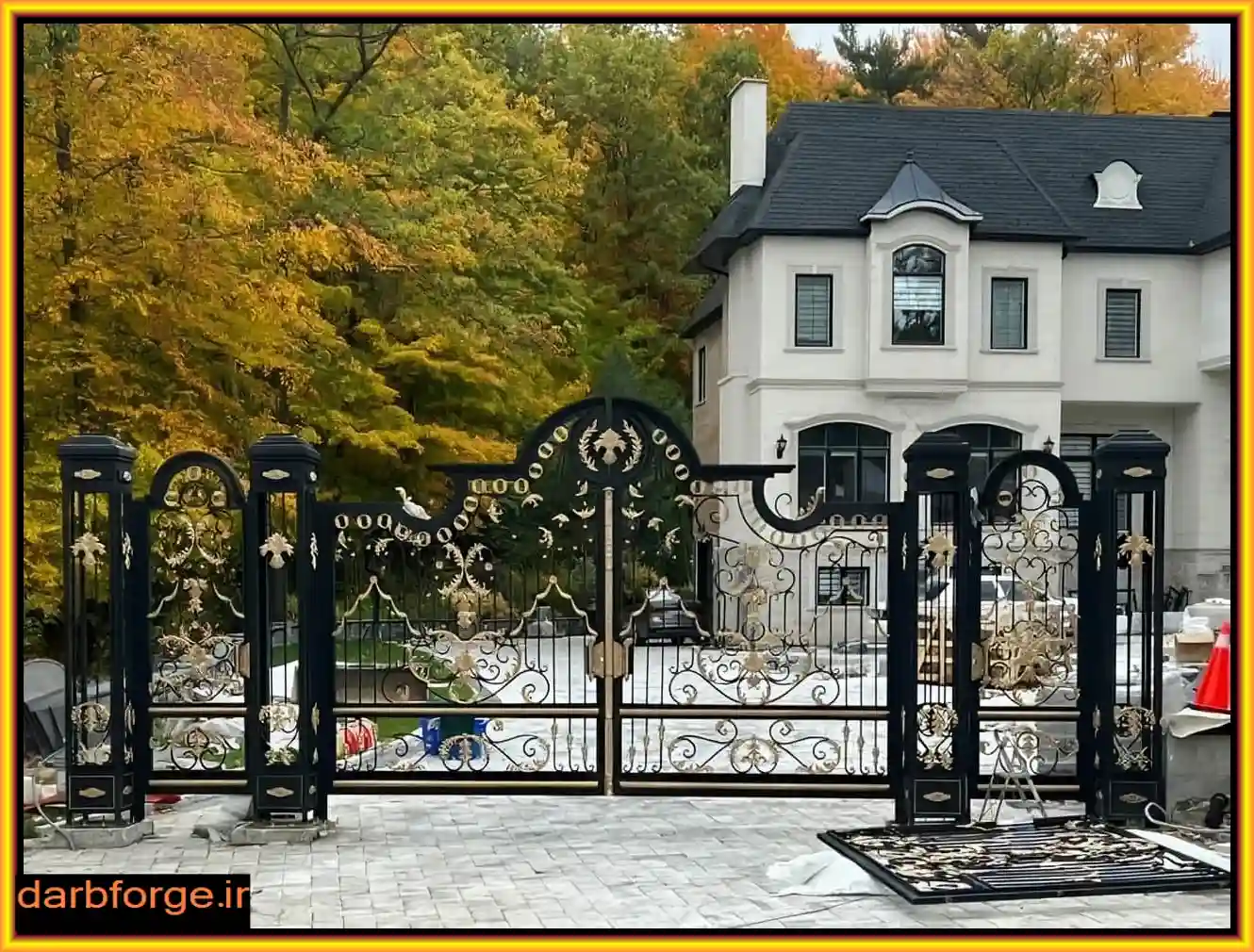 قیمت و خرید درب فرفورژه