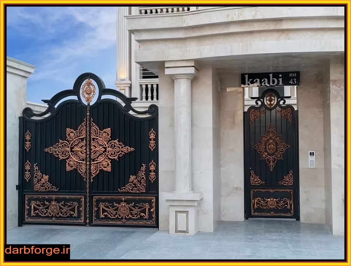 ساخت درب آهنی ویلایی ساخت درب آهنی ویلایی