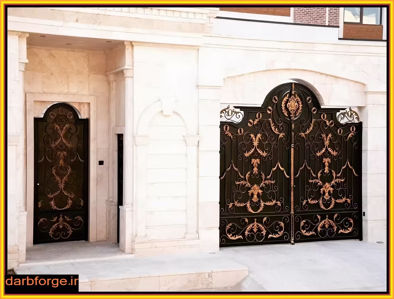 درب فرفورژه مدل جدید