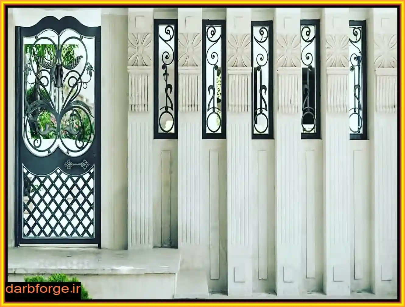 درب ویلایی مدرن با طراحی مدرنیته درب ویلایی مدرن با طراحی مدرنیته