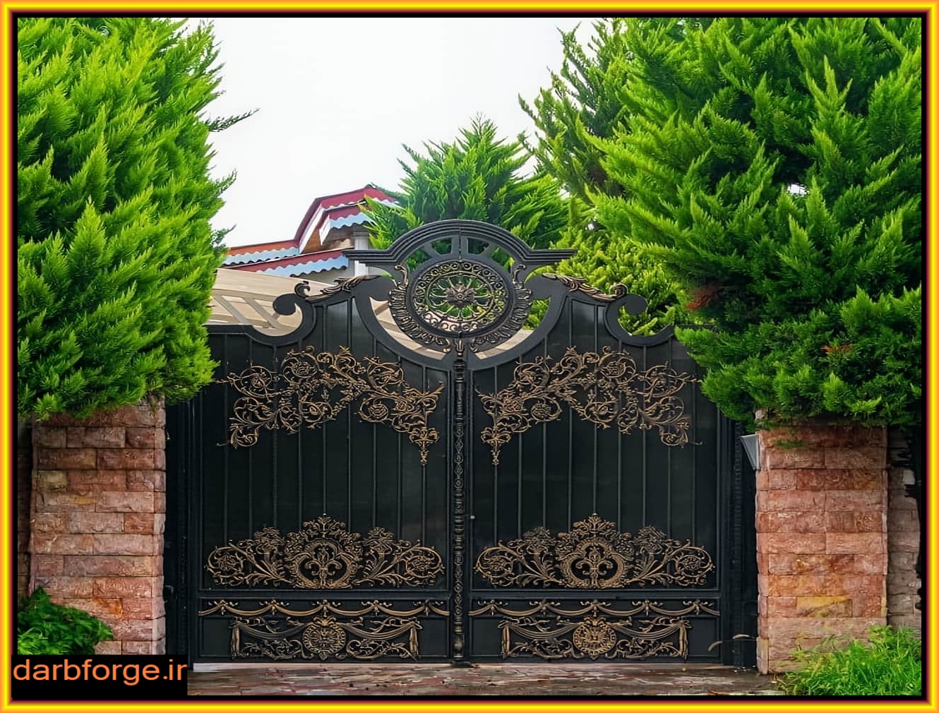 نکات مهم در نصب درب فرفورژه