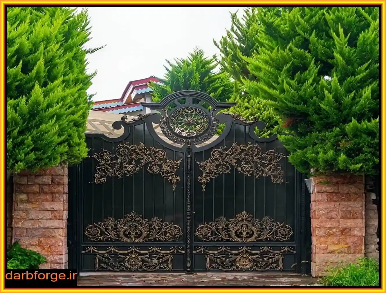 نکات مهم در نصب درب فرفورژه