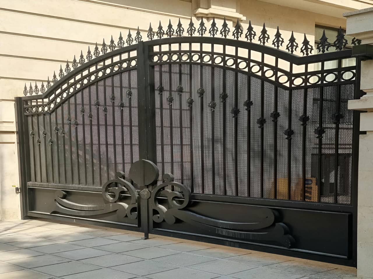 درب فلزی | درب فرفورژه درب فلزی