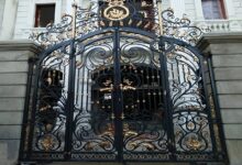 درب حیاط مهندسی ساز