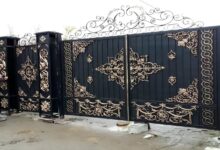 درب ویلایی ورودی ساختمان