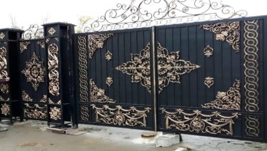 درب ویلایی ورودی ساختمان