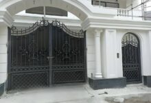 درب پارکینگ مدرن در تهران