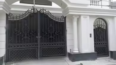 درب پارکینگ مدرن در تهران