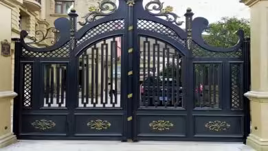 جدیدترین مدل درب فلزی فرفورژه ۲۰۲۵