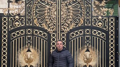 نصب درب حیاط و ویلا