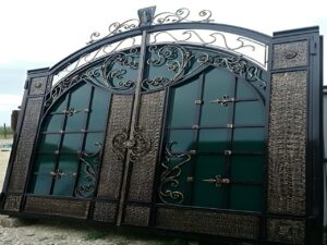 مراحل ساخت درب فلزی