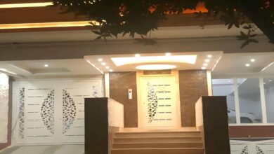 درب حیاطی فلزی دست ساز