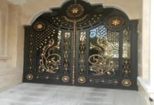 درب پارکینگ جنوبی ساختمان