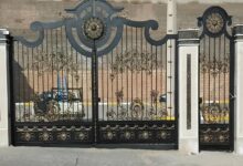 درب آهنی پارکینگ آپارتمان