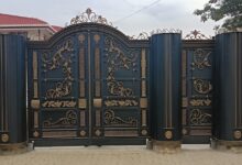 درب پارکینگ فلزی