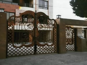 عکس مدل های جدید درب باغ ویلایی