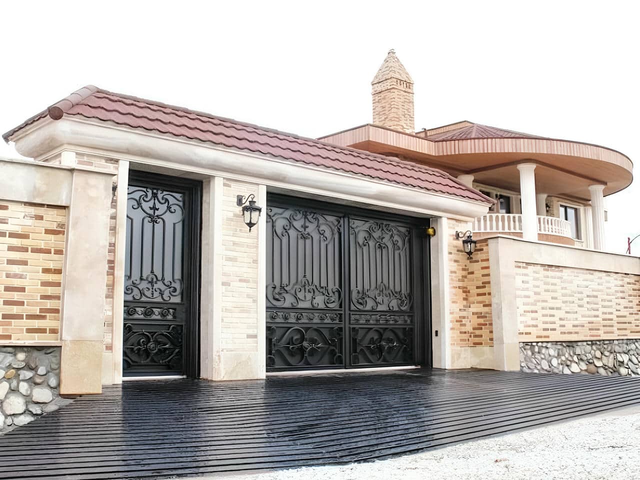 درب ویلایی | درب فرفورژه درب ویلایی