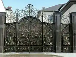 درب حیاط لوکس و لاکچری