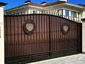 درب حیاط ساده و زیبا