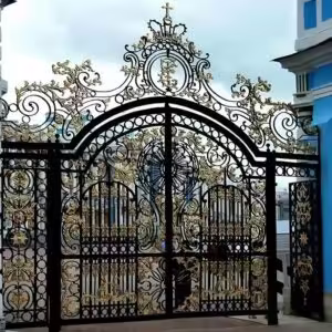 خرید درب حیاط آهنی جدید و ارزان