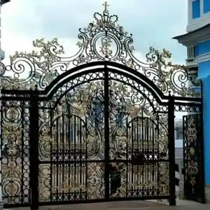 درب حیاط آهنی جدید و ارزان