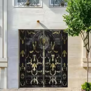 درب حیاط ساده و شیک مدرن
