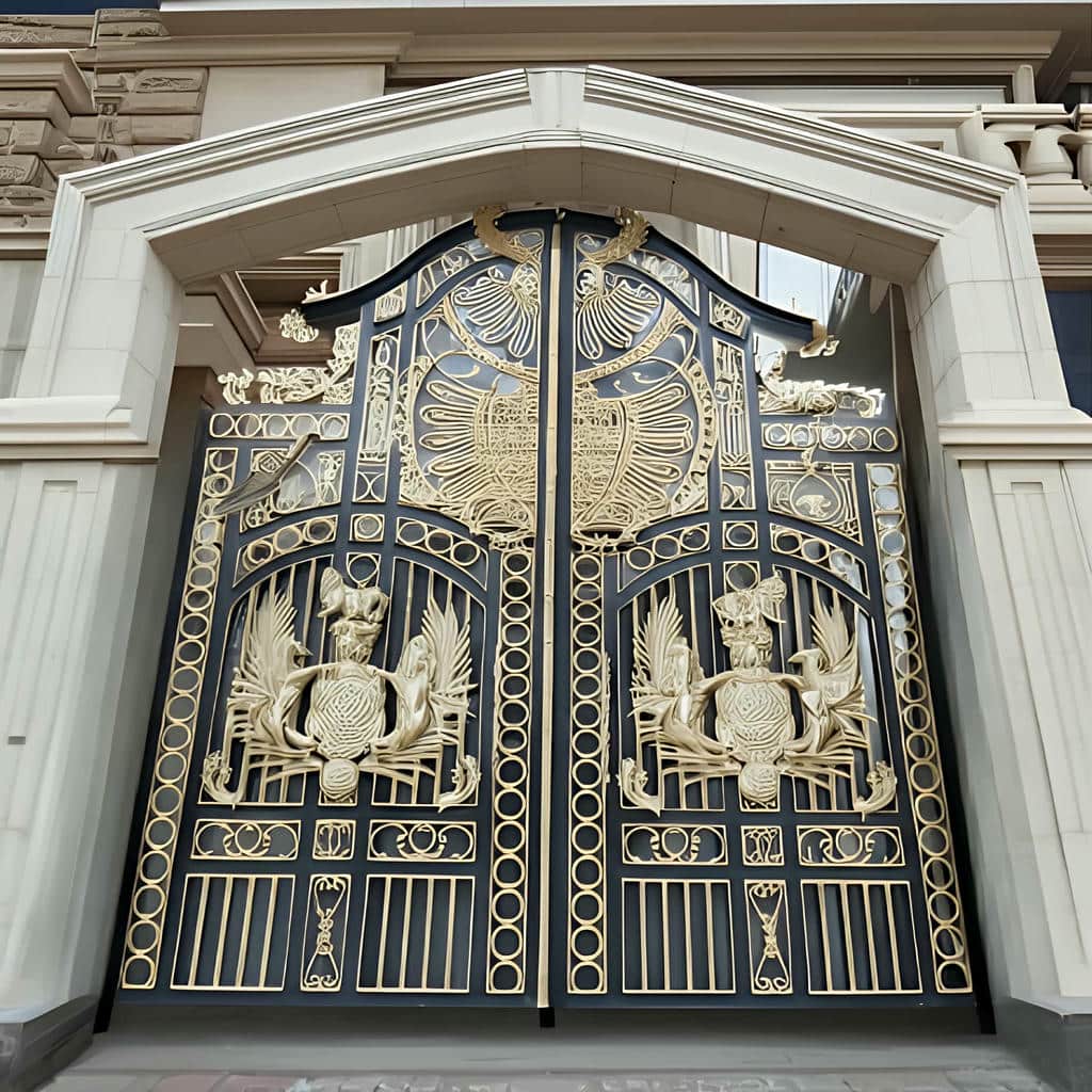 درب مدل باکینگهام ضدزنگ