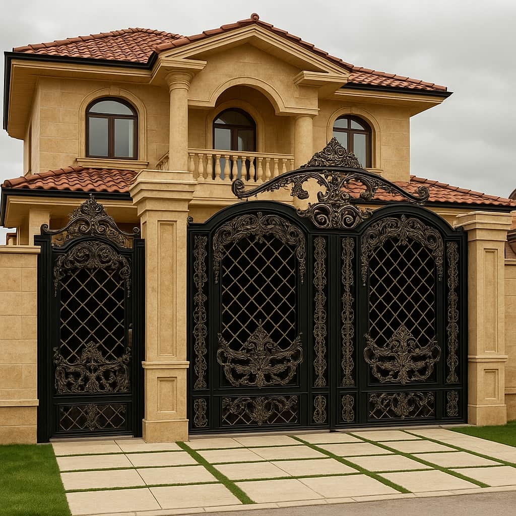 نصب درب مدل توسکا