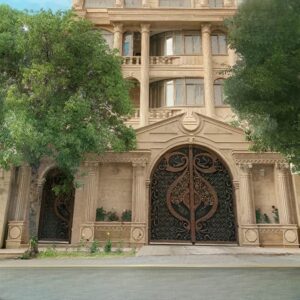 درب مدل دسته گل