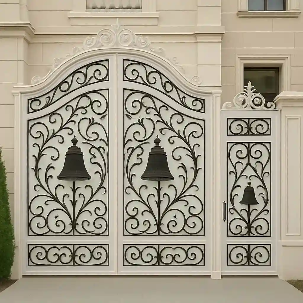 درب مدل زنگوله فلزی