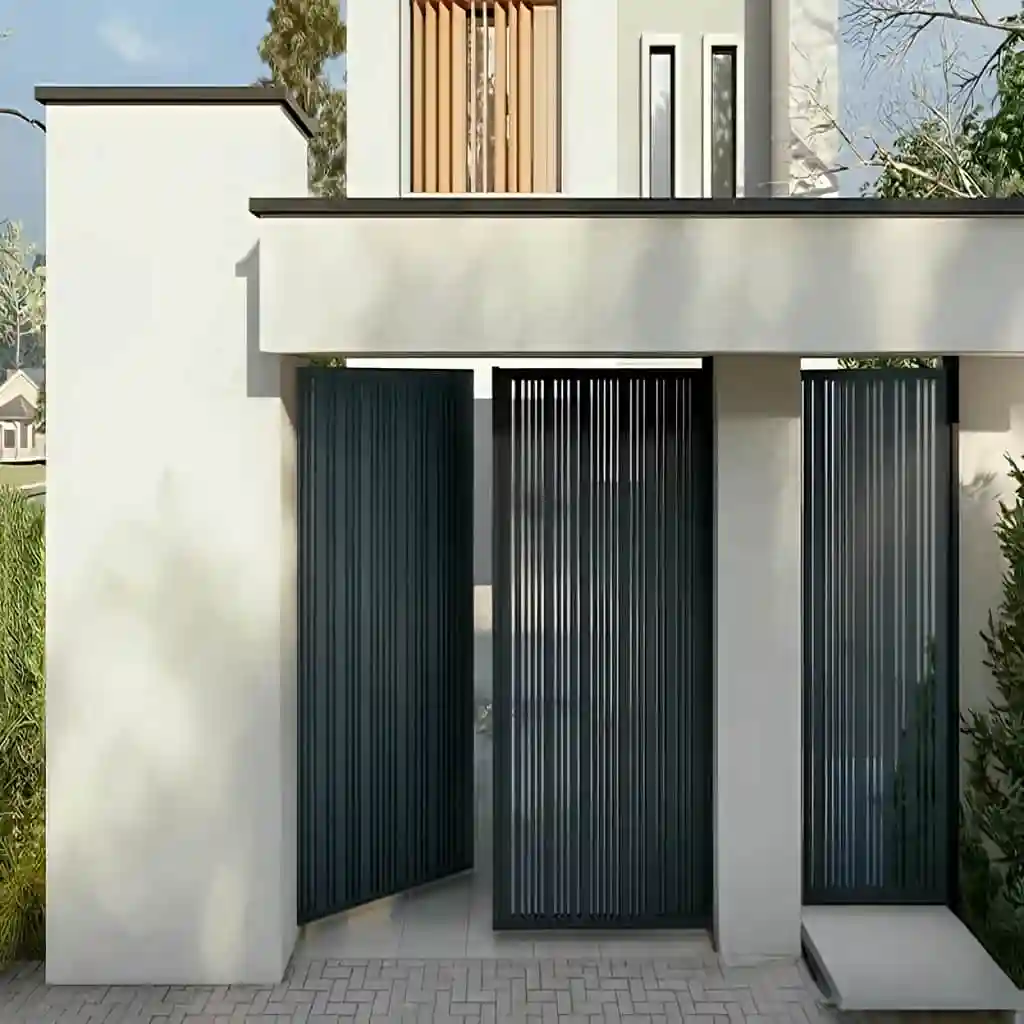 نصب درب مدرن پلازا