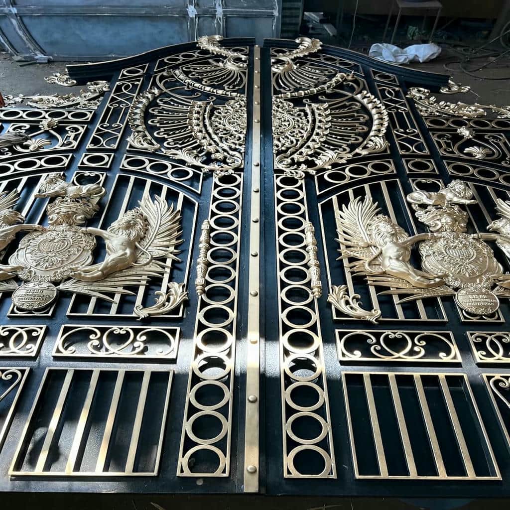 درب ویلایی فرفورژه ساده