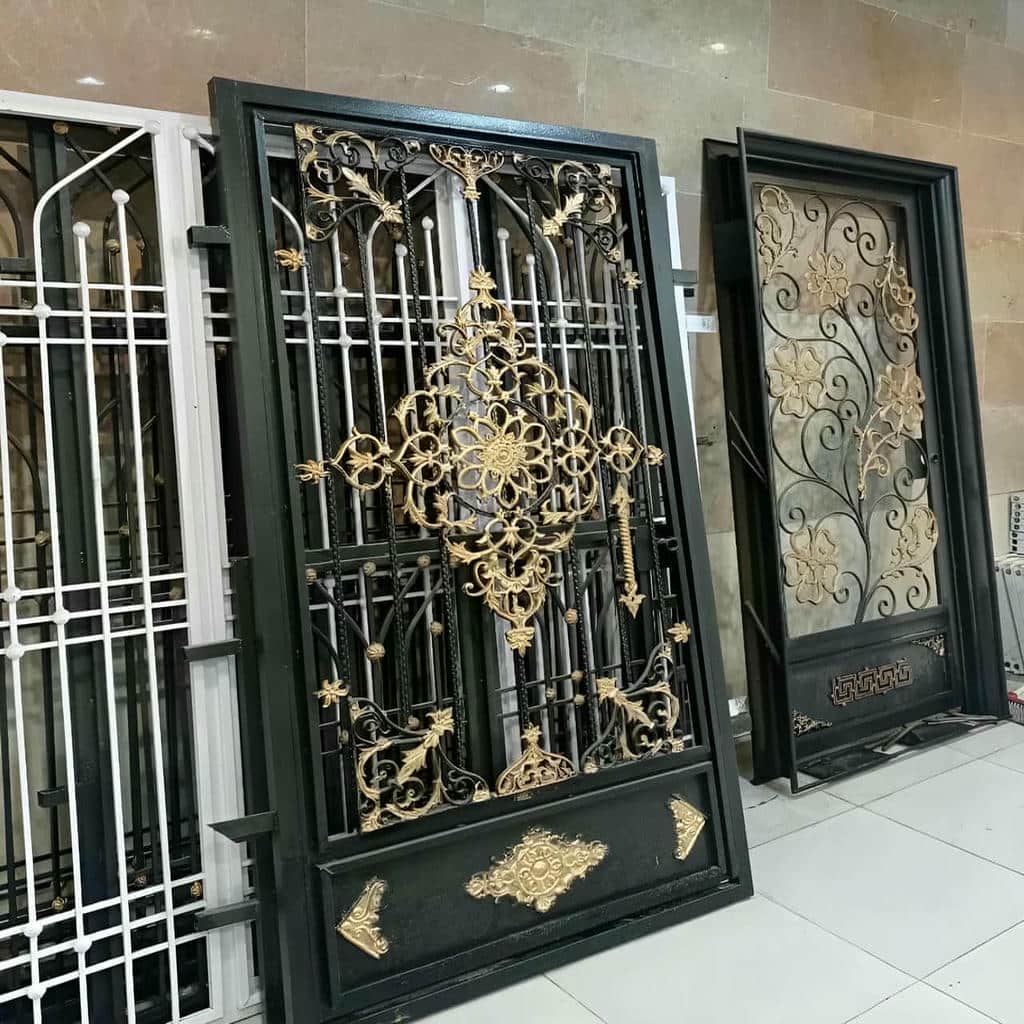 کارخانه درب فرفورژه ویلایی پروفیل مقاوم در بندر سیراف
